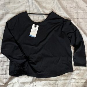 Elegant Black Long Sleeve Top